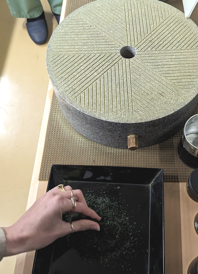 tencha matcha stone mill 